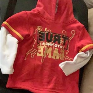 True to the game hoodie